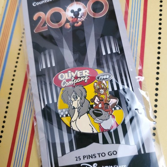 Disney Jewelry - Oliver And Company 1988 Disney Millennium Pin